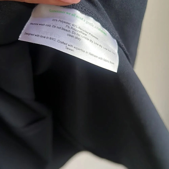 MM Lafluer The Malala Dress - Recycled WonderTex in midnight - Picture 9 of 16